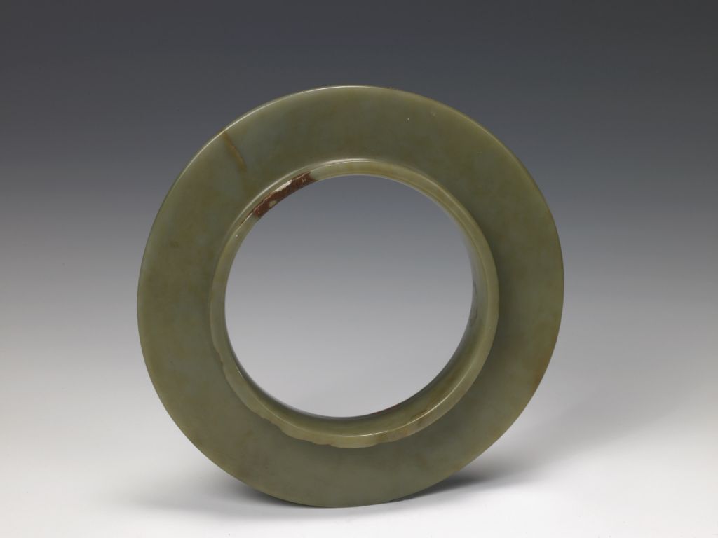 图片[1]-Jade convex lip ring-China Archive